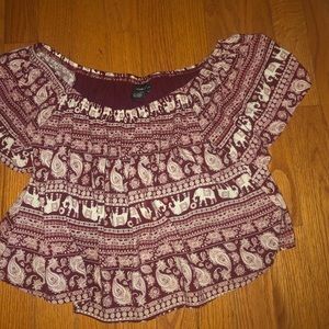 Off The Shoulder Shirt